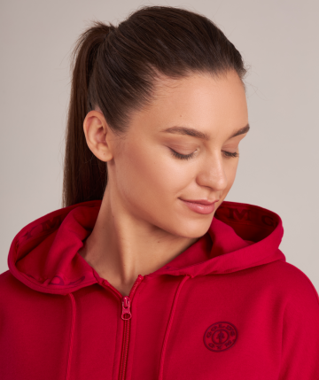 Vorschau: Crop Hoodiejacke Vorschau: Crop Hoodiejacke