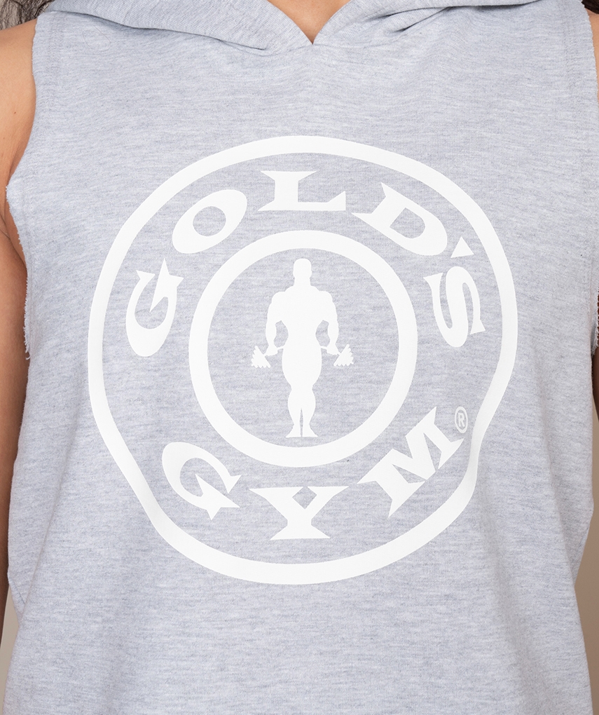 Sleeveless hoodie for women