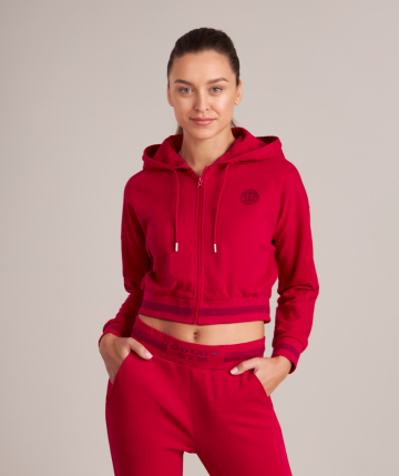 Vorschau: Crop Hoodiejacke Vorschau: Crop Hoodiejacke