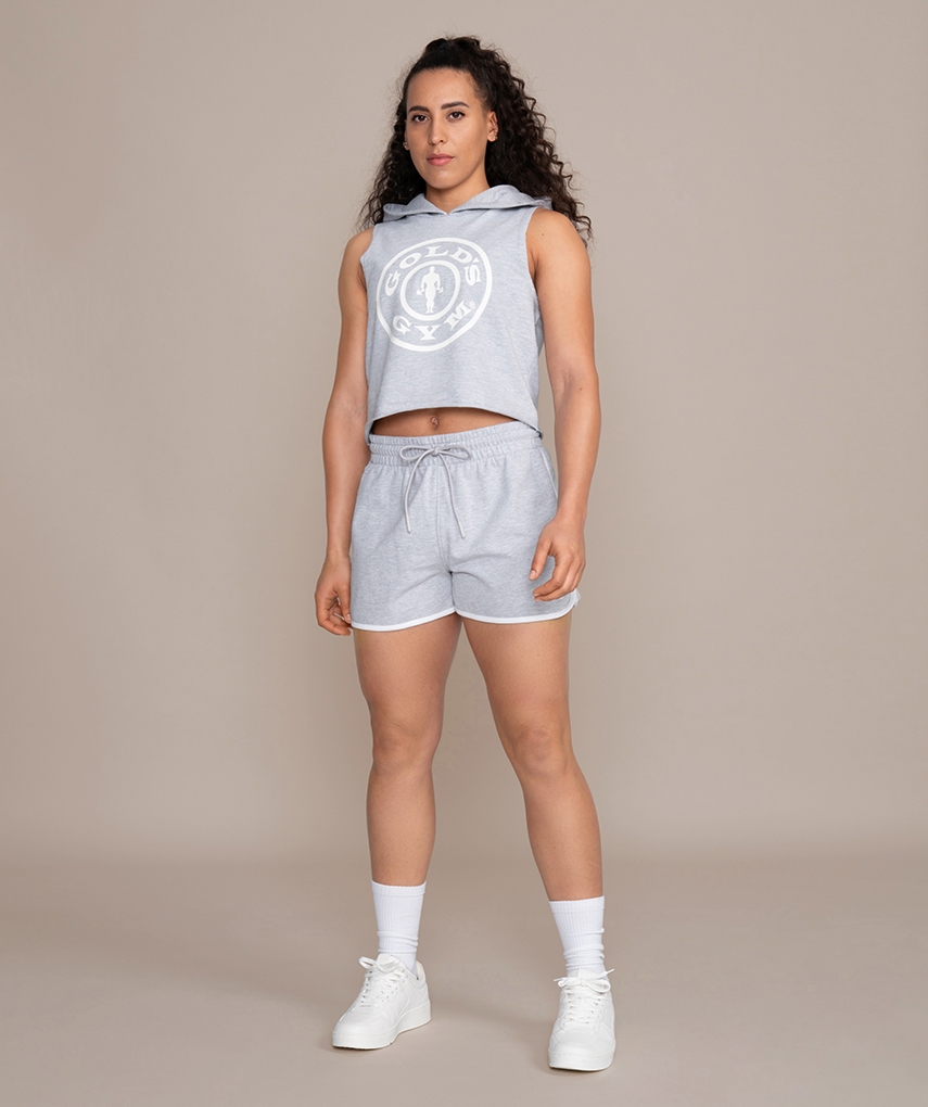 Sleeveless hoodie for women