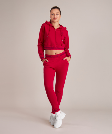 Vorschau: Crop Hoodiejacke Vorschau: Crop Hoodiejacke