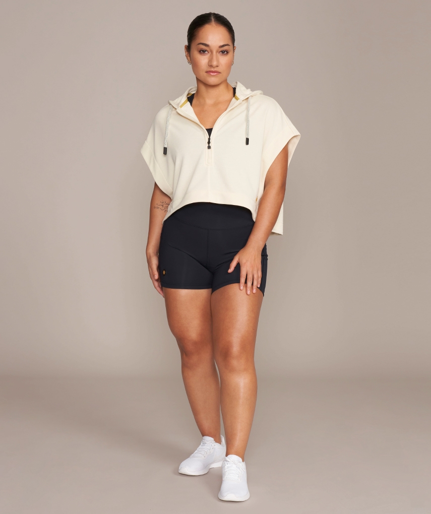 Off white sleeveless hoodie clearance