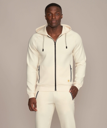 Gold's Gym Apparel - Men's Training Jacket "Gene" with 3D Logobadge, Weight Plate Logo, Reflective Tape, and Recycled Polyester REPREVE®... Gold's Gym Apparel - Men's Training Jacket "Gene" with 3D Logobadge, Weight Plate Logo, Reflective Tape, and Recycled Polyester REPREVE® - High-Performance Sportswear for Men.