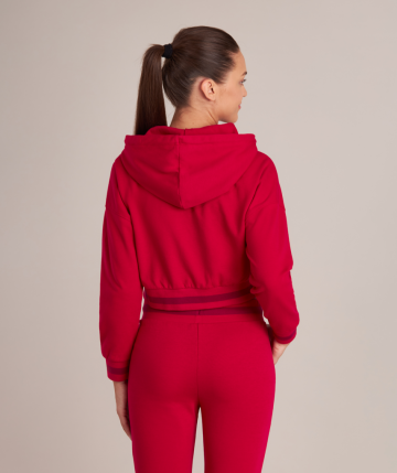 Vorschau: Crop Hoodiejacke Vorschau: Crop Hoodiejacke